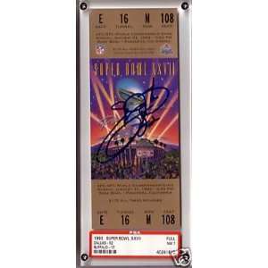  1993 Super Bowl XXVII EMMITT SMITH Autograph Ticket x 