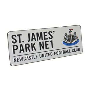  Newcastle United F.C. Street Sign