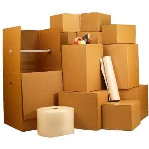  60 Moving Boxes, 3 Wardrobe Boxes, Bubble & More. Wardrobe 