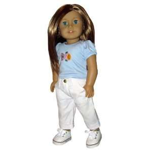   Boyfriend Jeans. Doll Clothes Fit 18 American Girl Doll. Toys