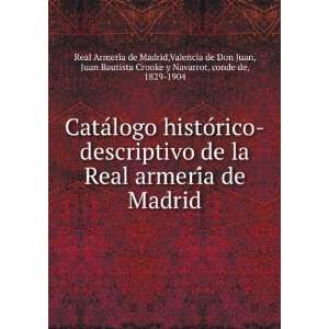 CataÌlogo histoÌrico descriptivo de la Real armeriÌa de Madrid 
