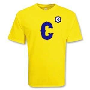  Euro 2012   Chelsea Football Club Big C Soccer T Shirt 
