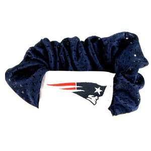  New England Patriots Scrunchie / Ponytail Holder: Beauty