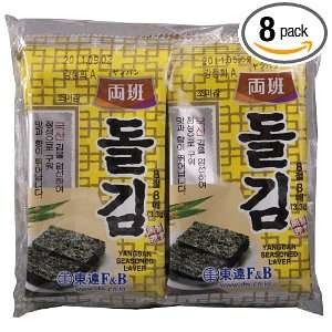 Dong Won Yangban Korean Seaweed, Iwanori, 0.93 Ounce (Pack of 8)