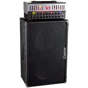 com Carvin V3M212 2x12 50W 3 Channel All Tube Micro Guitar Amplifier 