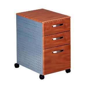   Eastwinds 3 Drawer Mobile Wood , Metal Filing Cabinet: Office Products