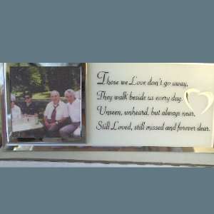  Memorial Frame Those We Love Dont Go Away: Home & Kitchen