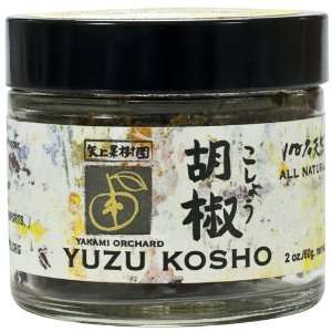 Yuzu Koshu   Green   1 jar, 2 oz:  Grocery & Gourmet Food