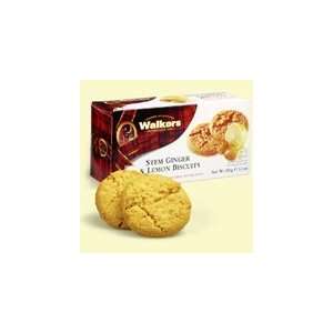 Walkers Stem Ginger & Lemon Cookies  Grocery & Gourmet 