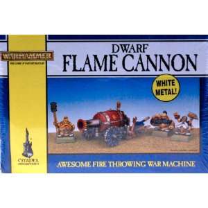  Warhammer   Dwarf Flame Cannon Model Kit Toys & Games