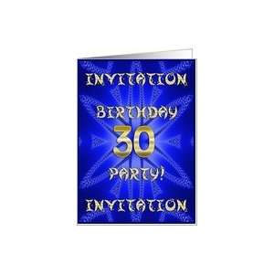  30 Years old Birthday Party invitation Card Toys & Games