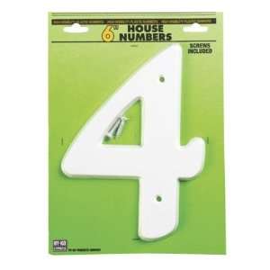 Hy Ko Plastic Numbers 4 Home & Kitchen