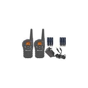   GMRS 2 Way Radio With 18 Mile Range Charcoal Color