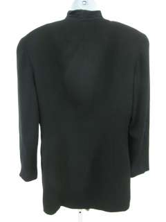 EMANUEL EMANUEL UNGARO Black Blazer Jacket Sz 2 36  
