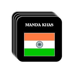  India   MANDA KHAS Set of 4 Mini Mousepad Coasters 