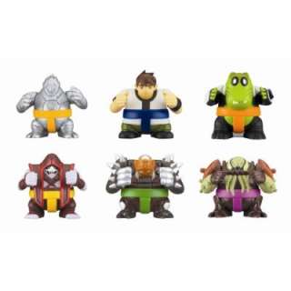  Ben 10 Sumo Slammer Battle Set 4 Vilgax, Ben, Vulkanus 