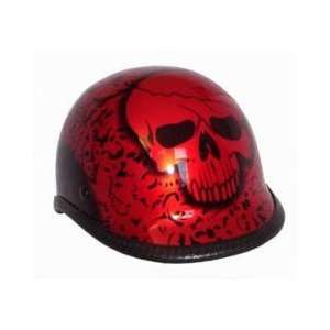  Polo Boneyard Red Novety Motorcycle Helmet Automotive