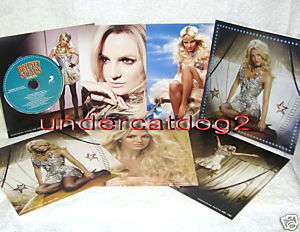 Britney Spears Circus Taiwan Promo Remix CD+ 6 Card Mix  