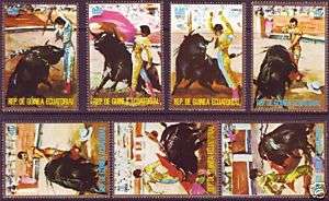 Equatorial_Guinea UN SUL Bullfight Corrida CV$10 MNH  