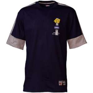   Jimmie Johnson Navy Blue My Favorite Team T shirt: Sports & Outdoors