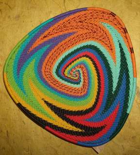 new handmade fair trade triangular african zulu telephone wire 