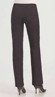 NWT Eileen Fisher Viscose Stretch Ponte Charcoal Slim Bootcut Pants 