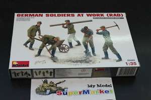 MiniArt 1/35 35065 German soldiers at work (RAD)  