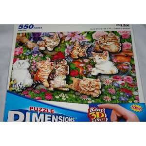  Puzzle Dimensions 3d Effect Kittens Toys & Games