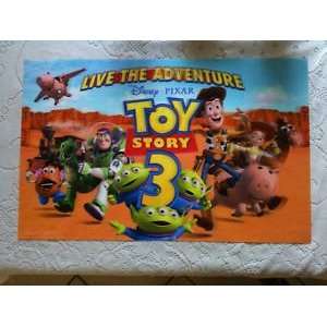  Disney Toy Story 3 3D Wall Poster 17 x 27 Plastic 