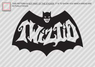 ICP TWIZTID Sticker DieCut Decal Batman Hatchetman  