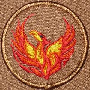 Cool Boy Scout Patch   Phoenix Patrol! (#310)  