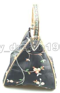 NEW Chinese Handmade Embroidery Silk Handbags/Purse#644  