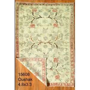  3x4 Hand Knotted Oushak Turkey Rug   33x48