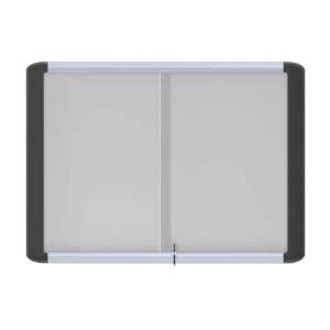     Dry Erase Board, Enclosed, Magnetic, 3x4, White: Office Products