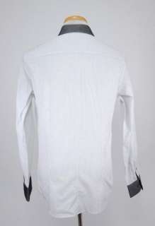 Authentic $750 Dolce & Gabbana Martini Plaided Silk Dress Shirt US 