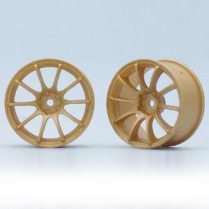  Advan Racing RS Wheels, Gold, Drift (2): Toys & Games