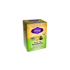 Yogi Organic Green Kombucha Tea ( 6X16 Bag):  Grocery 