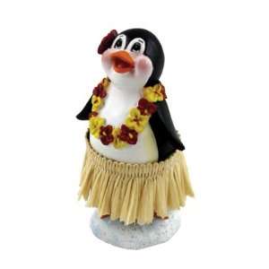   : Miniature Dashboard   Hula Penguin 40789 Hawaiian Gift: Automotive