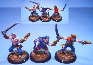 Warmachine painted Miniature Seadogs (10)  