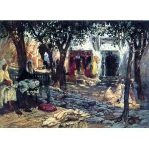  Hand Made Oil Reproduction   Frederick Arthur Bridgman 