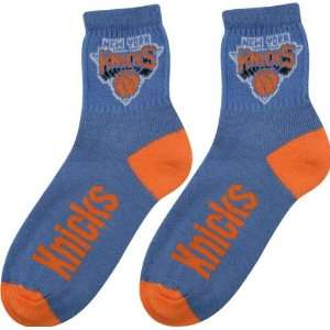 New York Knicks Team Logo Quarter Sock:  Sports & Outdoors