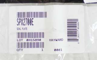 NEW HAYWARD POOL AND SPA SPX2700E SEAL PLATE PART FOR MAX FLO II PUMP 