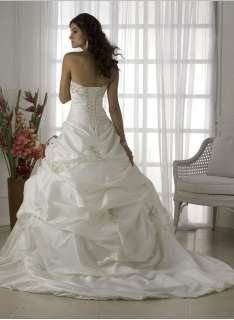 New white/ivory wedding dress Bridesmaid dress size 4 6 8 10 12 14 16 