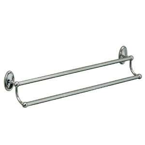  Gatco 4624 Camden 5/8 Inch Diameter Double Towel Bar, 24 