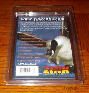   ZINK CALLS POWER CLUCKER PC 1 CANADA GOOSE POLYCARBONATE CALL+DVD NEW