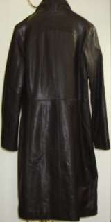 RJC LINED LEATHER AUTH GIANNI VERSACE VERSUS COAT XS  