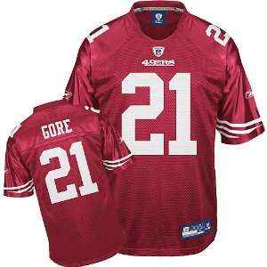   49ers Frank Gore Authentic Team Color Jersey