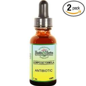 Alternative Health & Herbs Remedies Antibiotic, 1 Ounce Bottle (Pack 