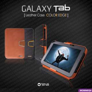 Zenus Leather Case Samsung Galaxy Tab   Brown Beige  