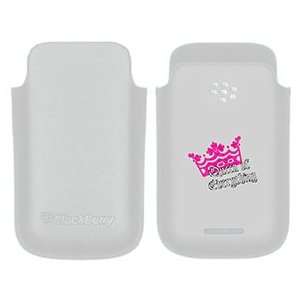  Queen of Everything on BlackBerry Leather Pocket Case: MP3 